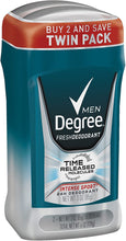Load image into Gallery viewer, Degree Men Fresh Deodorant, Intense Sport, 3 oz, 2 pk
