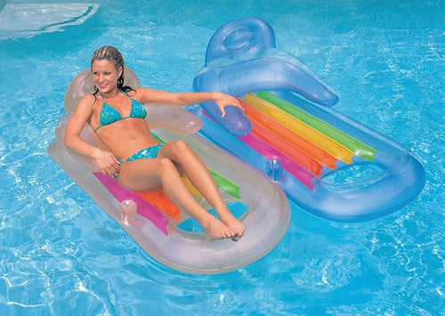 Intex TYG7542 Water Float Kool Lounges, King, Assorted Colors
