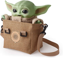 Load image into Gallery viewer, Star Wars The Child Plush Toy, 11-in Yoda Baby Figure from The Mandalorian, Collectible Stuffed Character with Carrying Satchel for Movie Fans Ages 3 and Older