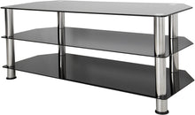 Load image into Gallery viewer, AVF Media Component TV Stand with Cable Management for up to 55&quot; TVs