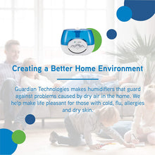 Load image into Gallery viewer, Pure Guardian H1510 Ultrasonic Warm and Cool Mist Humidifier, 100 Hrs. Run Time, 1.5 Gal. Tank Capacity, 630 Sq. Ft. Coverage, Large Rooms, Quiet, Filter Free, Treated Tank Resists Mold