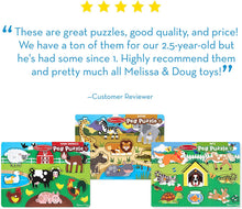 Load image into Gallery viewer, Melissa &amp; Doug World of Animals Peg Puzzle Bundle