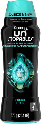 Downy Unstopables in-Wash Scent Booster Beads, Fresh, 20.1 oz