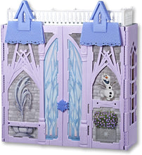 Load image into Gallery viewer, Disney Frozen 2 Fold and Go Portable Arendelle Castle Exclusive Dollhouse Playset