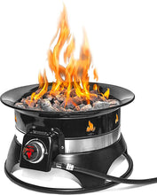 Load image into Gallery viewer, Outland Firebowl 870 Premium Outdoor Portable Propane Gas Fire Pit with Cover &amp; Carry Kit, 19-Inch Diameter 58,000 BTU Auto-Ignition