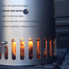 Load image into Gallery viewer, Lightning Nuggets N50VBOX Firestarters Box of Fire-Starting Nuggets, 50 Count