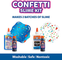 Load image into Gallery viewer, Elmer’s Confetti Slime Kit | Slime Supplies Include Metallic Glue, Clear Glue