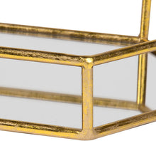 Load image into Gallery viewer, Kate and Laurel Felicia 26x8 Narrow Metal Mirrored Tray