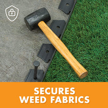 Load image into Gallery viewer, Dimex EasyFlex Plastic 24 Count Spiral Nylon Landscape Anchoring Spikes, 8-Inch (1989N-24C)