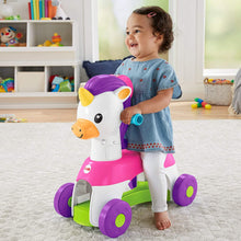 Load image into Gallery viewer, Fisher-Price Rollin&#39; Tunes Unicorn