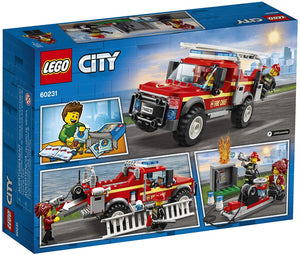 LEGO City Fire Chief Response Truck 60231 Building Kit (201 Pieces)