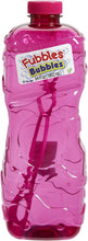 Load image into Gallery viewer, Little Kids Fubbles Premium Long Lasting Bubble Solution, Assorted Colors, 64 oz