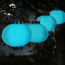 Load image into Gallery viewer, Pure Garden 50-19-W Outdoor Solar Chinese LED Lanterns