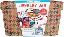 Load image into Gallery viewer, Kid Made Modern Jewelry Jam Craft Kit - Ultimate Jewelry Making Supplies for Kids