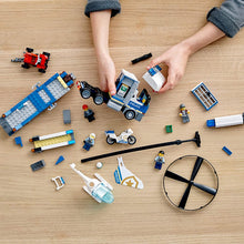 Load image into Gallery viewer, LEGO City Police Helicopter Transport 60244 Police Toy, Cool Building Set for Kids, New 2020 (317 Pieces)