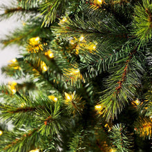 Load image into Gallery viewer, Home Accents Holiday 7.5 ft Wesley Long Needle Pine LED Pre-Lit Artificial Christmas Tree with 550 Color Changing Lights