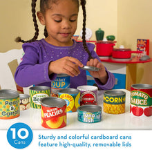Load image into Gallery viewer, Melissa &amp; Doug Let's Play House Grocery Cans