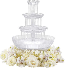 Load image into Gallery viewer, Wilton Fanci Flow Fountain Water Accent for Tiered Cakes, 13 x 9 Inches