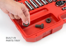 Load image into Gallery viewer, TEKTON 1/2-Inch Drive Socket Set, Inch/Metric, 6-Point, 3/8-Inch - 1-Inch, 10 mm - 24 mm, 58-Piece | 13201