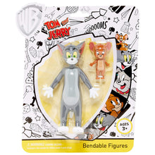 Load image into Gallery viewer, NJ Croce 2-Pack Tom &amp; Jerry Flexible Figure, Multi-Colour (NJC00HB4901)