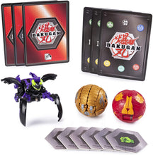 Load image into Gallery viewer, Bakugan Starter Pack 3-Pack, Darkus Mantonoid, Collectible Transforming Creatures, for Ages 6 and Up