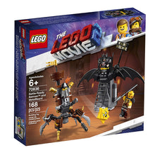 Load image into Gallery viewer, LEGO THE LEGO MOVIE 2 Battle-Ready Batman and MetalBeard 70836 Building Kit, Superhero and Pirate Mech Toy, New 2019 (168 Pieces)