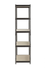 Load image into Gallery viewer, Muscle Rack UR361872PB5PAZ-SV Silver Vein Steel Storage Rack, 5 Adjustable Shelves, 4000 lb. Capacity, 72" Height x 36" Width x 18" Depth