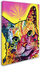 Load image into Gallery viewer, Trademark Fine Art Tilt Cat Artwork by Dean Russo