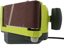Load image into Gallery viewer, Ryobi BE319 6 Amp Portable 320 Feet / Minute Corded Belt Sander (3” x 18”) w/ Onboard Removable Dust Bag (Medium Grit Sanding Belt Included)