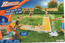 Load image into Gallery viewer, BANZAI 14ft x 14ft Homerun Splash Baseball Slide