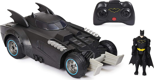 BATMAN Launch and Defend Batmobile Remote Control Vehicle with Exclusive 4-inch Action Figure