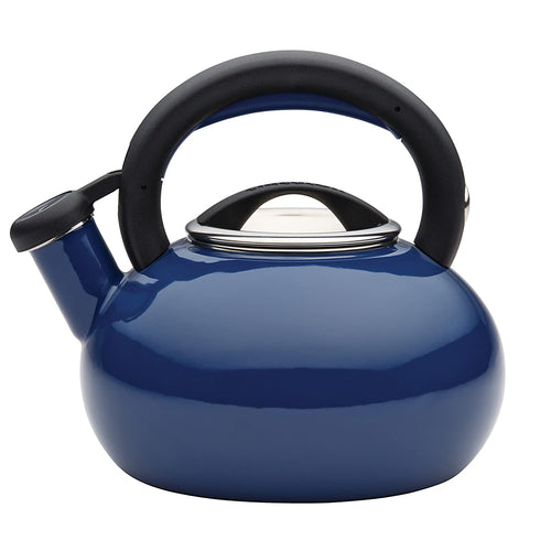 Circulon 1.5-Quart Sunrise Teakettle, Navy Blue