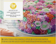 Load image into Gallery viewer, Wilton Master Decorating Tip Set, 55-Piece decorating tips, Cake Decorating Supplies