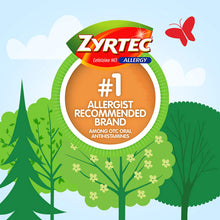 Load image into Gallery viewer, Zyrtec 24 Hour Allergy Dissolve Tablets with Cetirizine HCl Antihistamine, Citrus Flavored, 24 ct