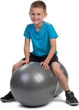 Load image into Gallery viewer, bintiva Anti-Burst Peanut Ball, Including a Free Foot Pump, for Labor, Physical Therapy, Fitness, and Exercise