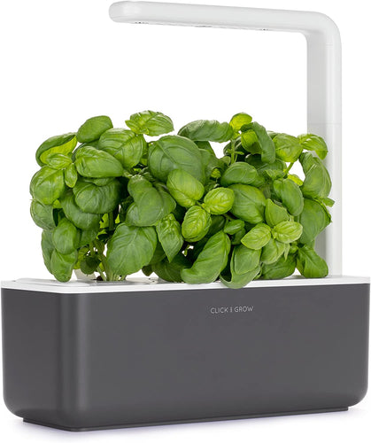 Click and Grow Smart Garden 3 Indoor Gardening Kit (Includes Basil Capsules)