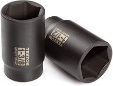Load image into Gallery viewer, TEKTON 1/2-Inch Drive Deep Impact Socket Set, Inch, Cr-Mo, 6-Point, 1-3/16-Inch - 1-1/2-Inch, 5-Sockets | 4886