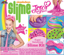 Load image into Gallery viewer, Nickelodeon JoJo Siwa Slime Super Satisfying Slime Making Kit Brown, 6 x 6", count of 24