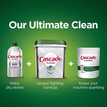 Load image into Gallery viewer, Cascade Platinum Dishwasher Pods, ActionPacs Detergent, Fresh Scent, 36 count
