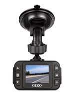Load image into Gallery viewer, GEKO E1008G E100 Full HD 1080P Dash Cam - Car DVR Dashboard Camera Video Recorder with Night Vision, Parking Monitor, G-Sensor, Free 8GB Micro SD Card