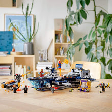 Load image into Gallery viewer, LEGO Marvel Avengers Helicarrier 76153 Fun LEGO Brick Building Toy with Marvel Avengers Action Minifigures