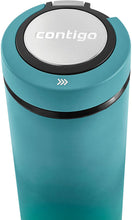 Load image into Gallery viewer, Contigo 2039256 Vacuum-Insulated Stainless Steel Water Bottle with a Quick-Twist Lid, 24 oz, Blue Corn