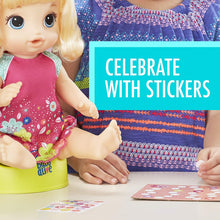 Load image into Gallery viewer, Baby Alive Potty Dance Baby: Talking Baby Doll with Blonde Hair, Potty, Rewards Chart, Undies and More, Doll That “Pees” on Her Potty, for Girls and Boys 3 Years Old And Up