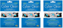 Load image into Gallery viewer, Cyber Clean Car Interior Detailer Zip Bag, 2.82 Ounce (80 Grams), Pack of 3