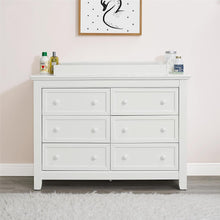 Load image into Gallery viewer, Baby Relax Tia Dresser Changing Topper, White