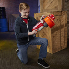 Load image into Gallery viewer, Megalodon Nerf N-Strike Mega Toy Blaster with 20 Official Mega Whistler Darts Includes: Blaster, Drum, 20 Darts, &amp; Instructions