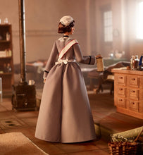 Load image into Gallery viewer, Barbie Inspiring Women Series Florence Nightingale Collectible Doll, Approx. 12-in, Wearing Nurse’s Uniform, Apron and Cap with Doll Stand and Certificate of Authenticity