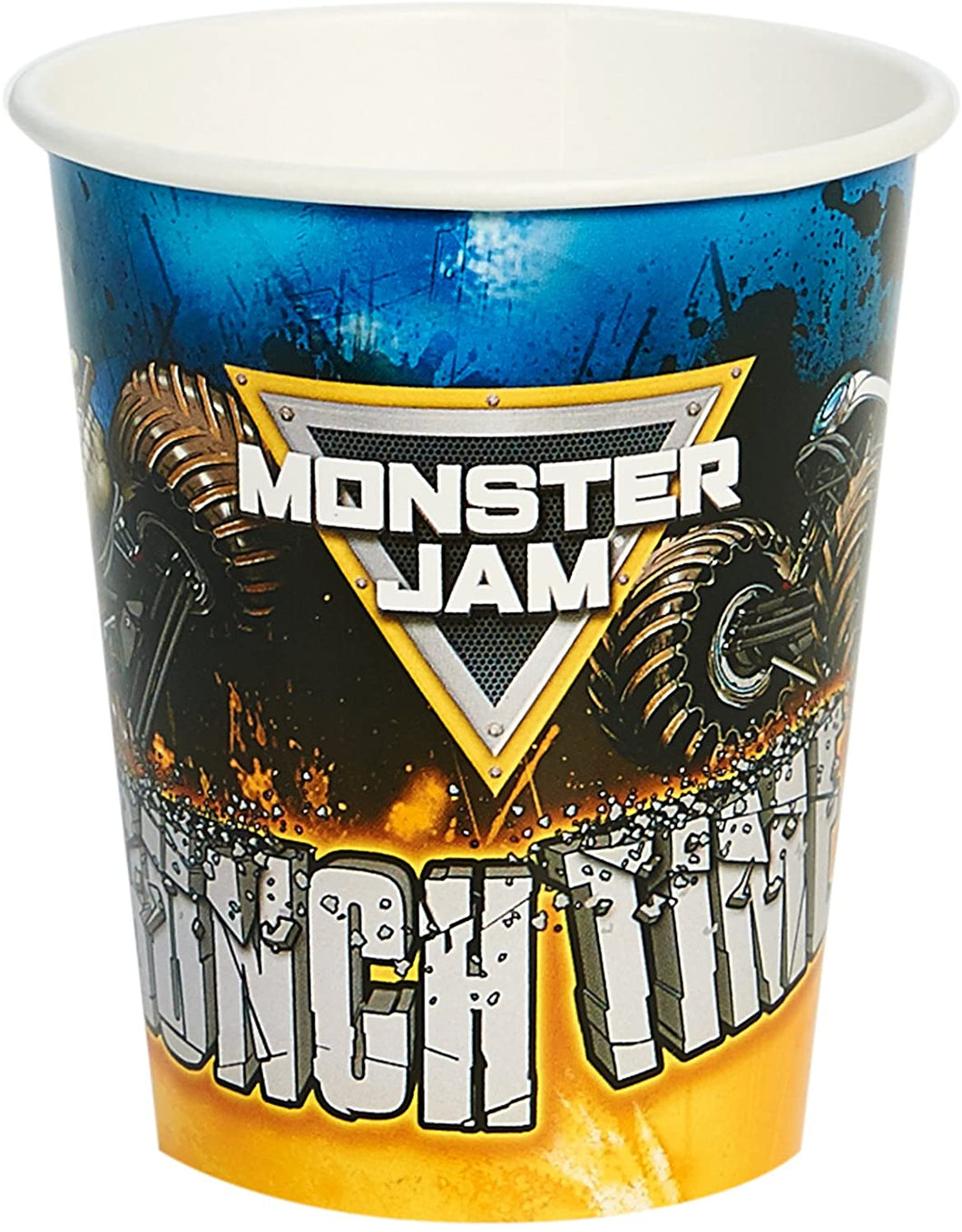 BirthdayExpress Monster Jam Party Supplies - 9oz Paper Cups (8)