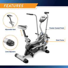 Load image into Gallery viewer, Marcy Exercise Upright Fan Bike for Cardio Training and Workout AIR-1