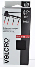 Load image into Gallery viewer, Velcro 90593 2" X 4' Black Industrial Strength Tape
